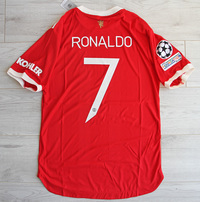 Koszulka piłkarska MANCHESTER UNITED home 21/22 Authentic ADIDAS, #7 Ronaldo