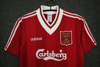 Koszulka piłkarska Liverpool FC Retro home 1995-96 ADIDAS #9 Rush
