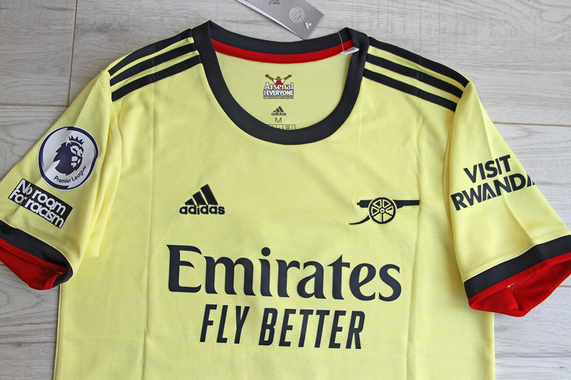 adidas Arsenal Saka 7 Away Jersey 2021-2022