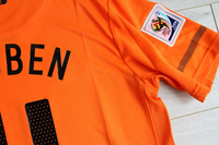 Koszulka piłkarska HOLANDIA Home Retro Nike World Cup 2010 #11 Robben