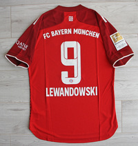 Koszulka piłkarska BAYERN MONACHIUM home 21/22 Authentic ADIDAS, #9 Lewandowski