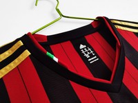 Koszulka piłkarska AC MILAN Retro Home 2013/14 Adidas #22 Kaka