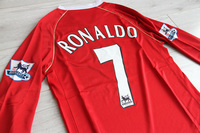 Koszulka piłkarska retro MANCHESTER UNITED home long sleeve 06/07 Nike #7 Ronaldo
