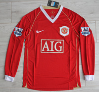 Koszulka piłkarska retro MANCHESTER UNITED home long sleeve 06/07 Nike #7 Ronaldo