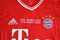 Koszulka piłkarska z długim rękawem BAYERN MONACHIUM Home Retro FINAL WEMBLEY 2013 Adidas #21 Lahm
