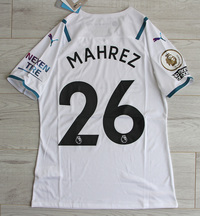 Koszulka piłkarska MANCHESTER CITY Authentic Away 21/22 Puma #26 Mahrez