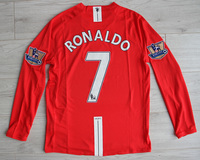 Koszulka piłkarska Manchester United Home Retro 07/09 Nike #7 Ronaldo