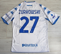 Koszulka piłkarska EMPOLI FC Away Kappa 2021/22 #27 Żurkowski