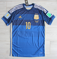 Koszulka piłkarska ARGENTYNA Retro FINAL WORLD CUP 2014 Adidas #10 MESSI