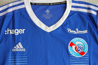 Koszulka piłkarska RC STRASBOURG Home 21/22 Adidas #4 Fila