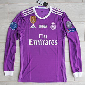 Koszulka piłkarska REAL MADRYT Away Retro 16/17 FINAL CARDIFF 2017 Adidas ADIZERO#7 Ronaldo