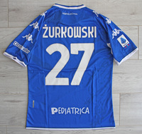 Koszulka piłkarska EMPOLI FC Home Kappa 2021/22 #27 Żurkowski