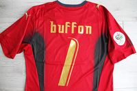 Koszulka piłkarska WŁOCHY Retro Goalkeeper PUMA World Cup 2006 #1 BUFFON