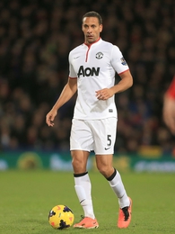 Koszulka piłkarska Manchester United Away Retro 12/13 Nike #5 Ferdinand