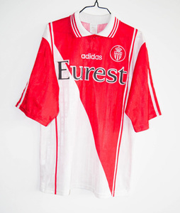 Koszulka piłkarska AS MONACO Retro Home 1996/97 Adidas