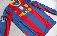 Koszulka piłkarska FC BARCELONA Retro Home Long Sleeve 10/11 Nike #10 Messi
