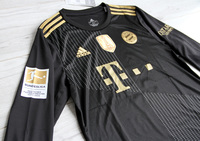 Koszulka piłkarska BAYERN MONACHIUM Adidas 21/22 Away Long Sleeve #9 Lewandowski