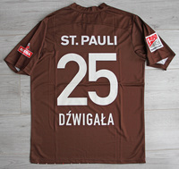 Koszulka piłkarska ST. PAULI Home DIIY 21/22 #25 Dźwigała