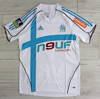 Koszulka piłkarska OLYMPIQUE Marsylia Retro home 05/06 ADIDAS #7 Ribery