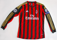 Koszulka piłkarska AC MILAN Retro Home Long Sleeve 2013/14 Adidas #22 Kaka