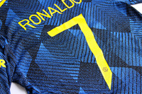 Koszulka piłkarska MANCHESTER UNITED 3rd Long Sleeve 21/22 Authentic ADIDAS #7 Ronaldo