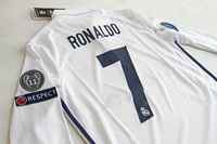 Koszulka piłkarska REAL MADRYT Home Retro 16/17 ADIDAS #7 Ronaldo
