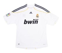 Koszulka piłkarska REAL MADRYT Home Retro 09/10 Adidas #9 Ronaldo