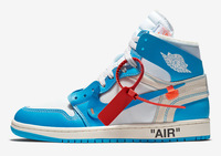 BUTY damskie OFF WHITE x Air Jordan 1 “UNC” AQ0818-148