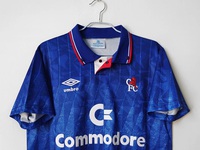 Koszulka piłkarska CHELSEA Londyn Home Retro 1990/91 Umbro