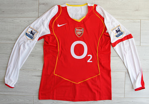 Koszulka piłkarska ARSENAL LONDYN Home Retro 04/05 Long Sleeve NIKE #14 Henry