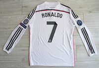 Koszulka piłkarska REAL MADRYT Home Retro 14/15 Adidas #7 Ronaldo
