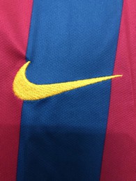 Koszulka piłkarska FC BARCELONA Retro home long sleeve 2005/06 Nike #10 Ronaldinho