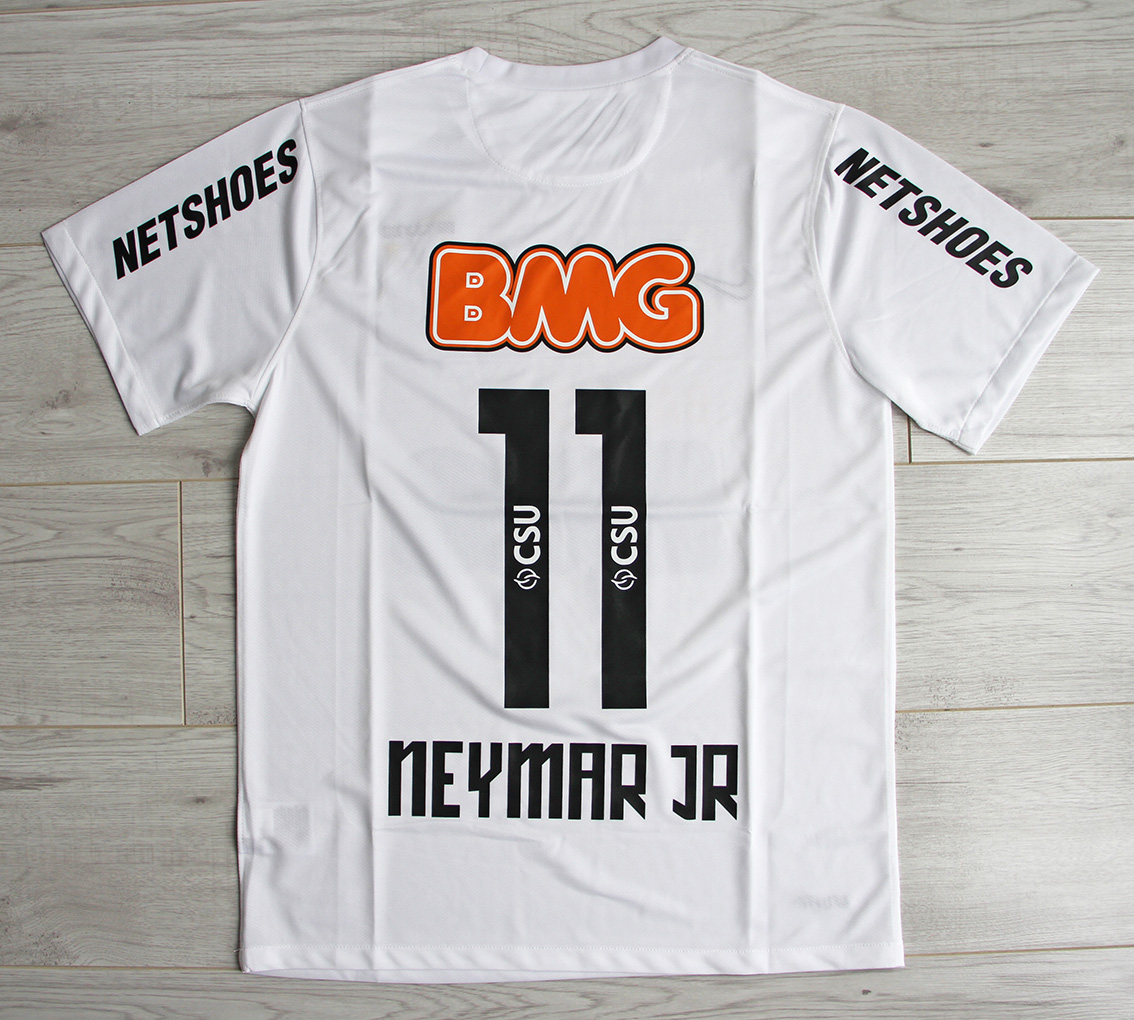 Koszulka Pi karska Santos Retro Home 2012 13 Nike 11 Neymar Jr Inne 