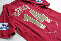 Koszulka piłkarska ARSENAL LONDYN Retro Home 05/06 Final Game on Highbury NIKE #14 Henry