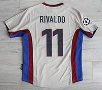 Koszulka piłkarska FC BARCELONA Retro Away 98/99 Nike #11 Rivaldo