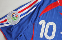 Koszulka piłkarska FRANCJA home Retro  World Cup 2006 Adidas #10 ZIDANE