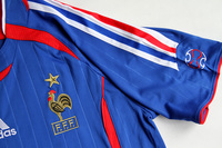 Koszulka piłkarska FRANCJA home Retro  World Cup 2006 Adidas #10 ZIDANE