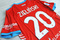 Koszulka piłkarska SSC NAPOLI 21/22 Ltd Edition Red Maradona Match EA7 #20 Zieliński