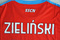 Koszulka piłkarska SSC NAPOLI 21/22 Ltd Edition Red Maradona Match EA7 #20 Zieliński