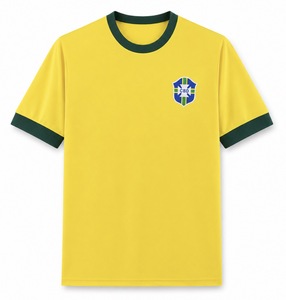 Koszulka piłkarska BRAZYLIA Home Retro World Cup 1970 #10 Pele