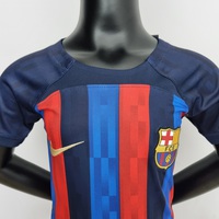 Dziecięcy zestaw piłkarski FC BARCELONA home 22/23 Nike (koszulka+spodenki)
