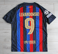 Koszulka piłkarska FC BARCELONA Home 22/23 NIKE #9 Lewandowski