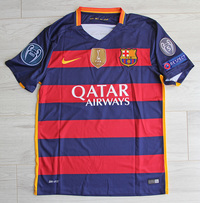 Koszulka piłkarska FC BARCELONA Retro home 15/16 NIKE #10 Messi