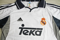 Koszulka piłkarska REAL MADRYT home Retro 00/01 Adidas #10 Figo
