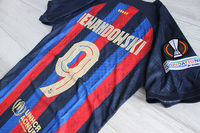 Koszulka piłkarska FC Barcelona home 22/23 Nike Vapor Match #9 Lewandowski