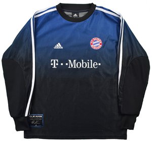 Koszulka bramkarska BAYERN Monachium Retro 2002/03 Adidas #1 Kahn