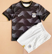 Dziecięcy zestaw piłkarski CORINTHIANS away 22/23 Nike (koszulka+spodenki)