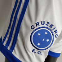 Dziecięcy zestaw piłkarski CRUZEIRO home 22/23 Adidas (koszulka+spodenki)