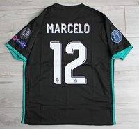 Koszulka piłkarska REAL MADRYT Away Retro 17/18 ADIDAS #12 Marcelo