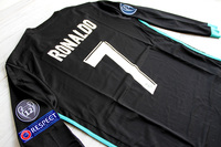 Koszulka piłkarska REAL MADRYT Away Retro 17/18 ADIDAS Long Sleeve #7 Ronaldo